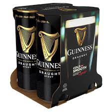 Guinness Draught Can, 4 x 440ml
